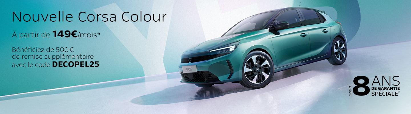 BANNIERE CORSA COLOR